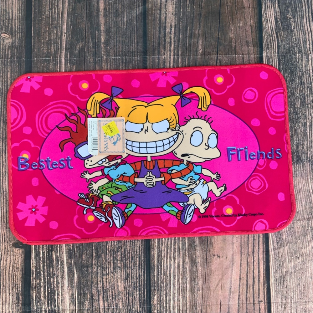 1998 Rugrats Bath Rug Mat Viacom 90’s 18x30